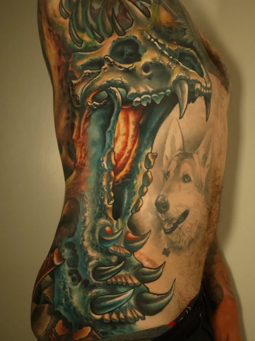 Tattoo by @tymcewen โ realism, dark_realism