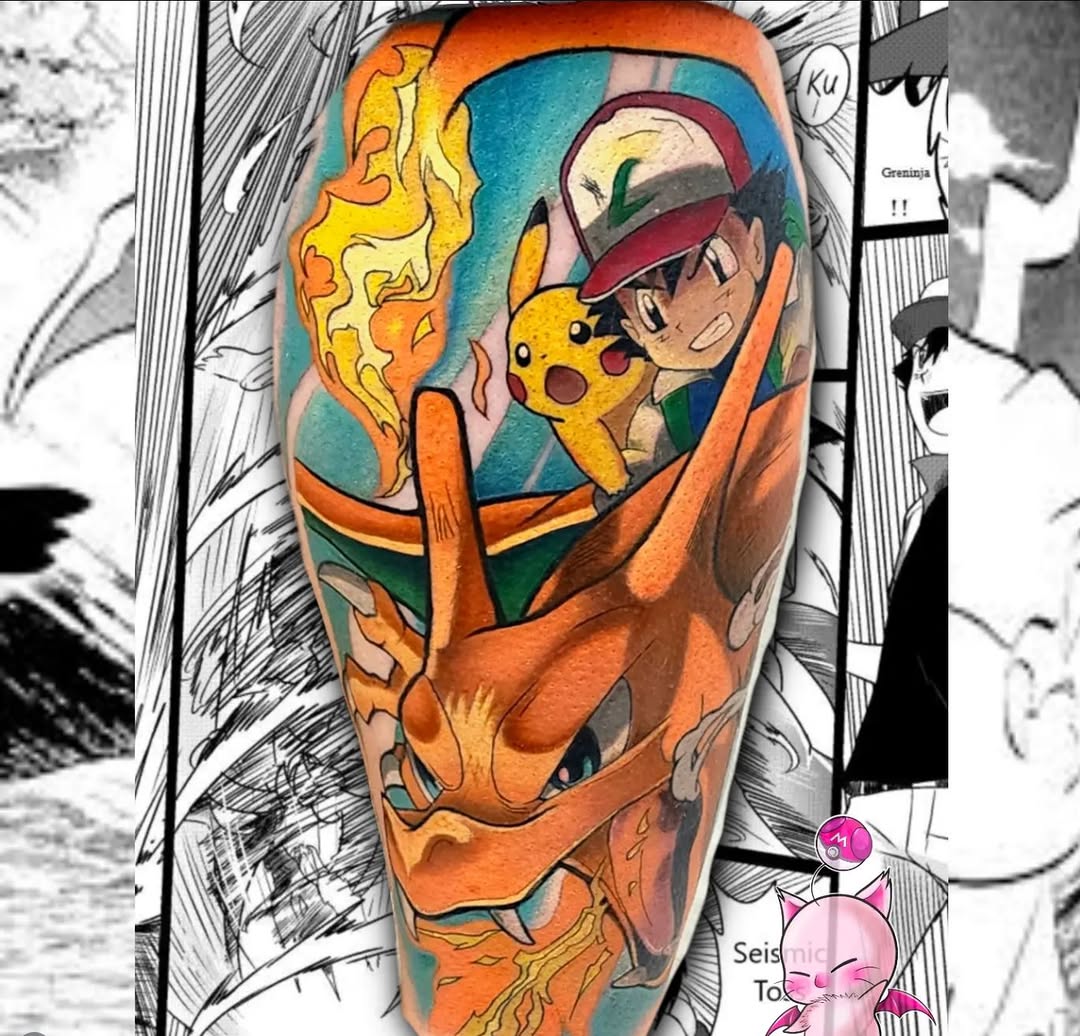 Tattoo by @mayatattooos β anime, realism