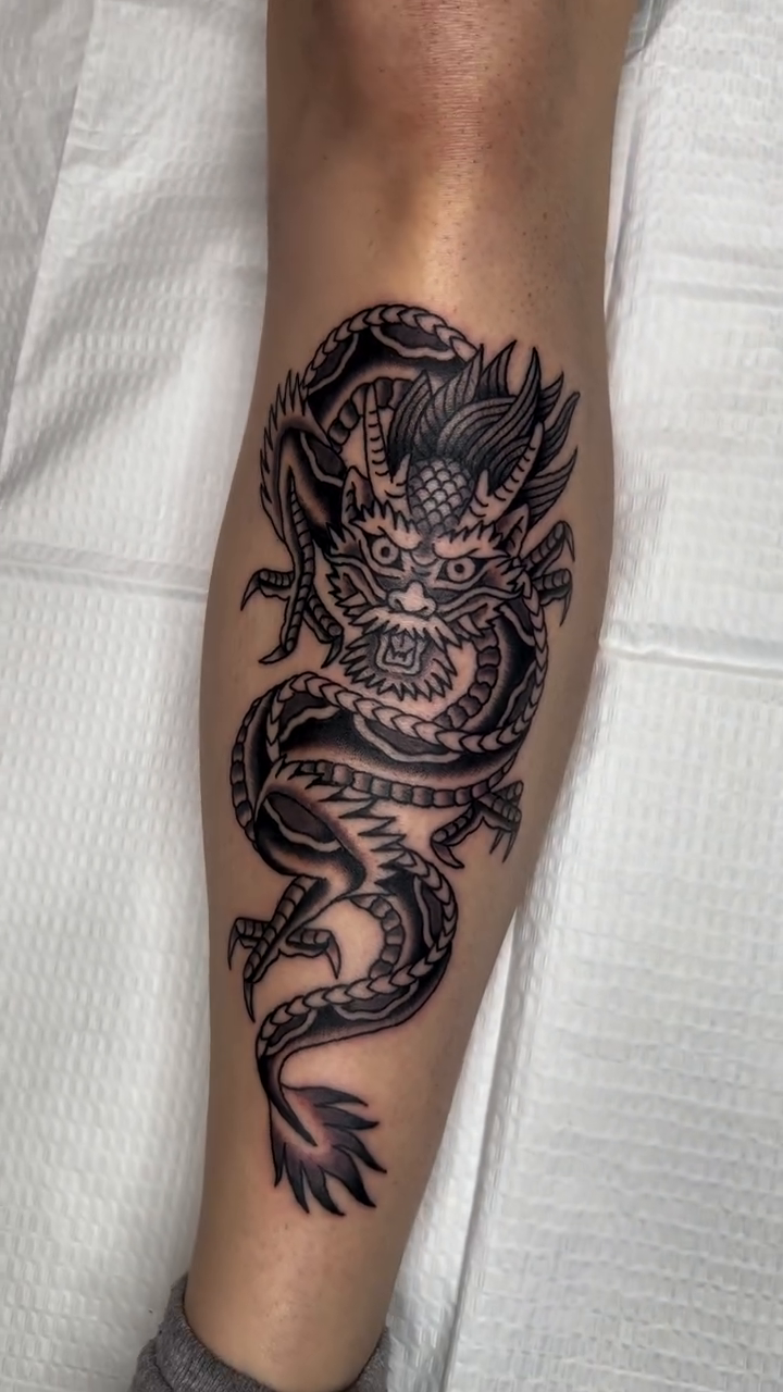 Tattoo by @brianvisser — japanese_irezumi, blackwork