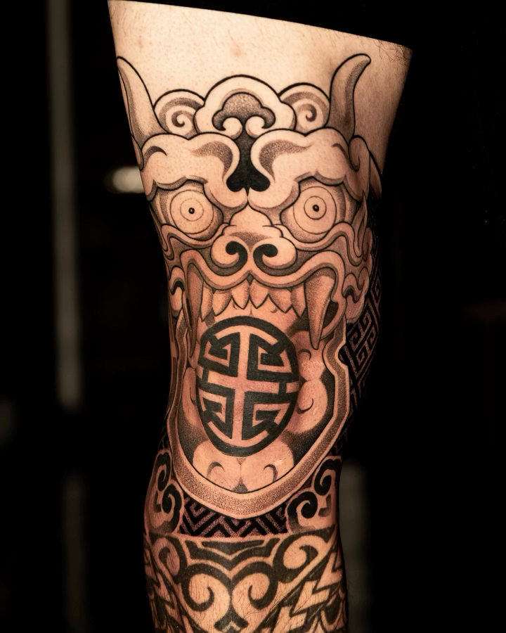 Tattoo by @johnpereztattoos — japanese_irezumi, blackwork