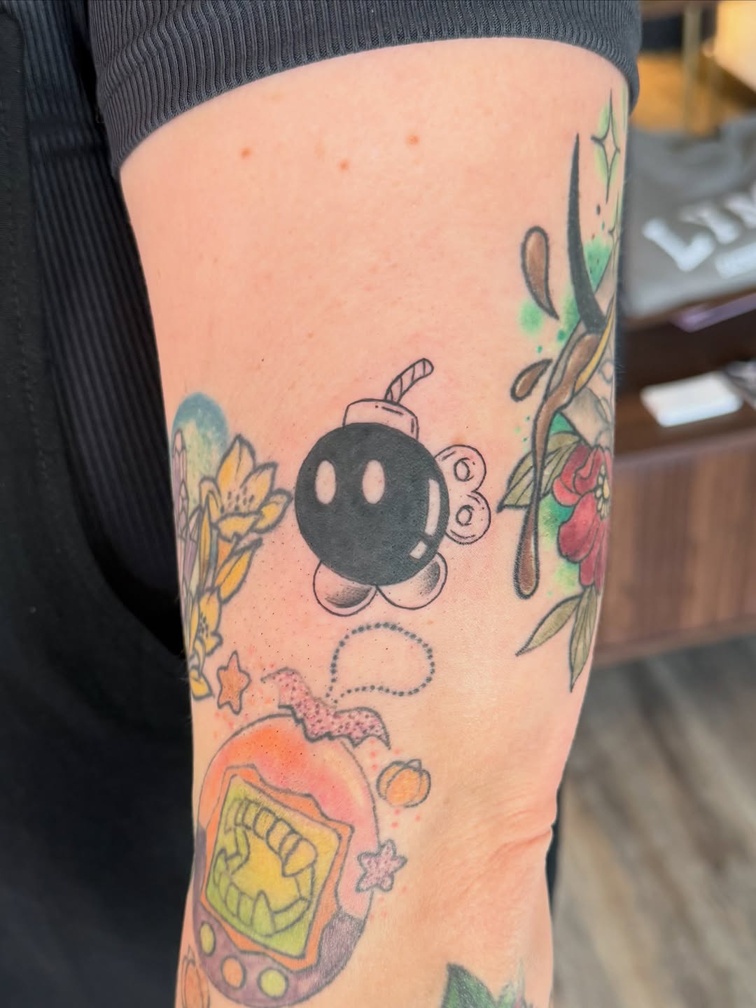 Tattoo by @katemarieink — new_school, american_traditional