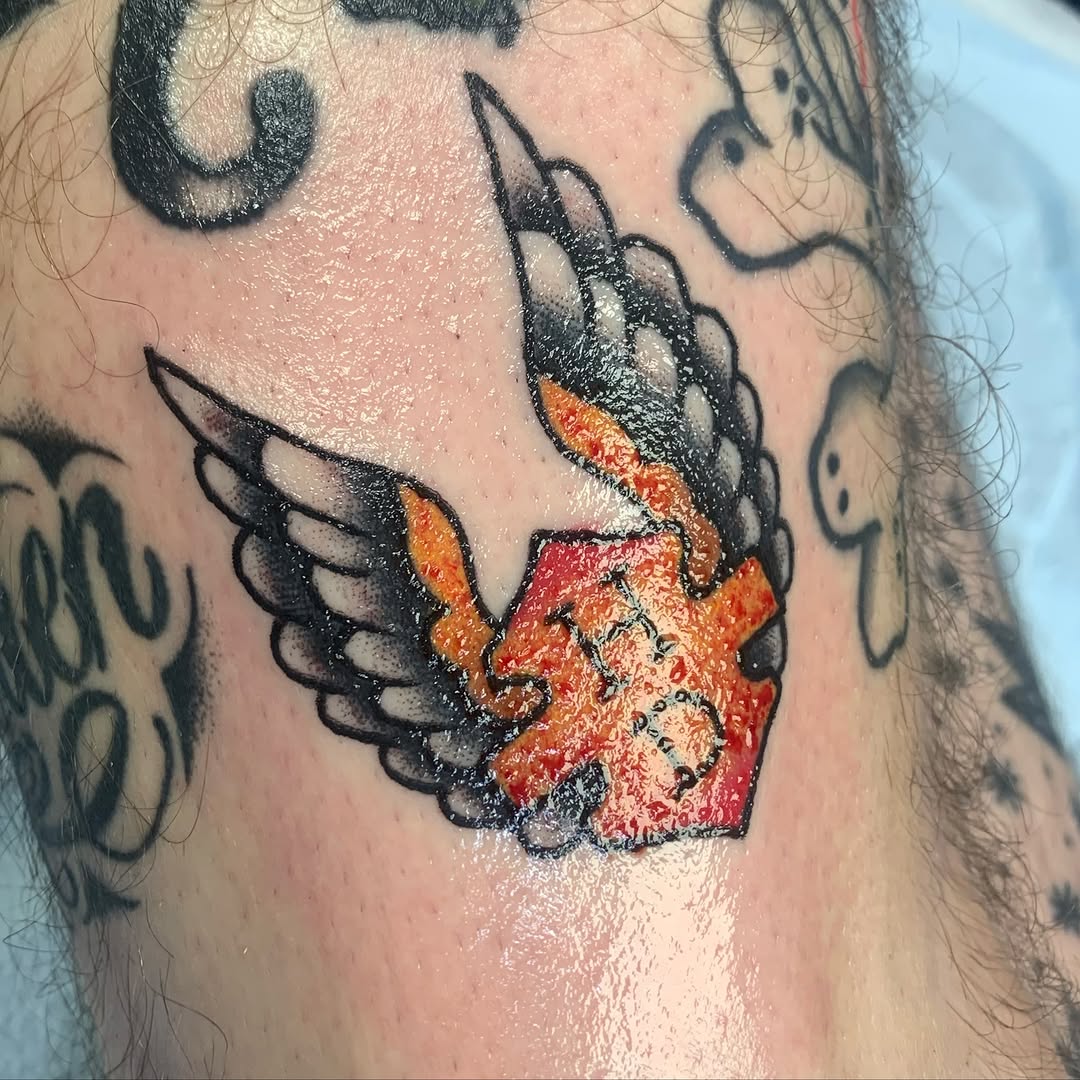Tattoo by @buzzytatts — american_traditional, neo_traditional