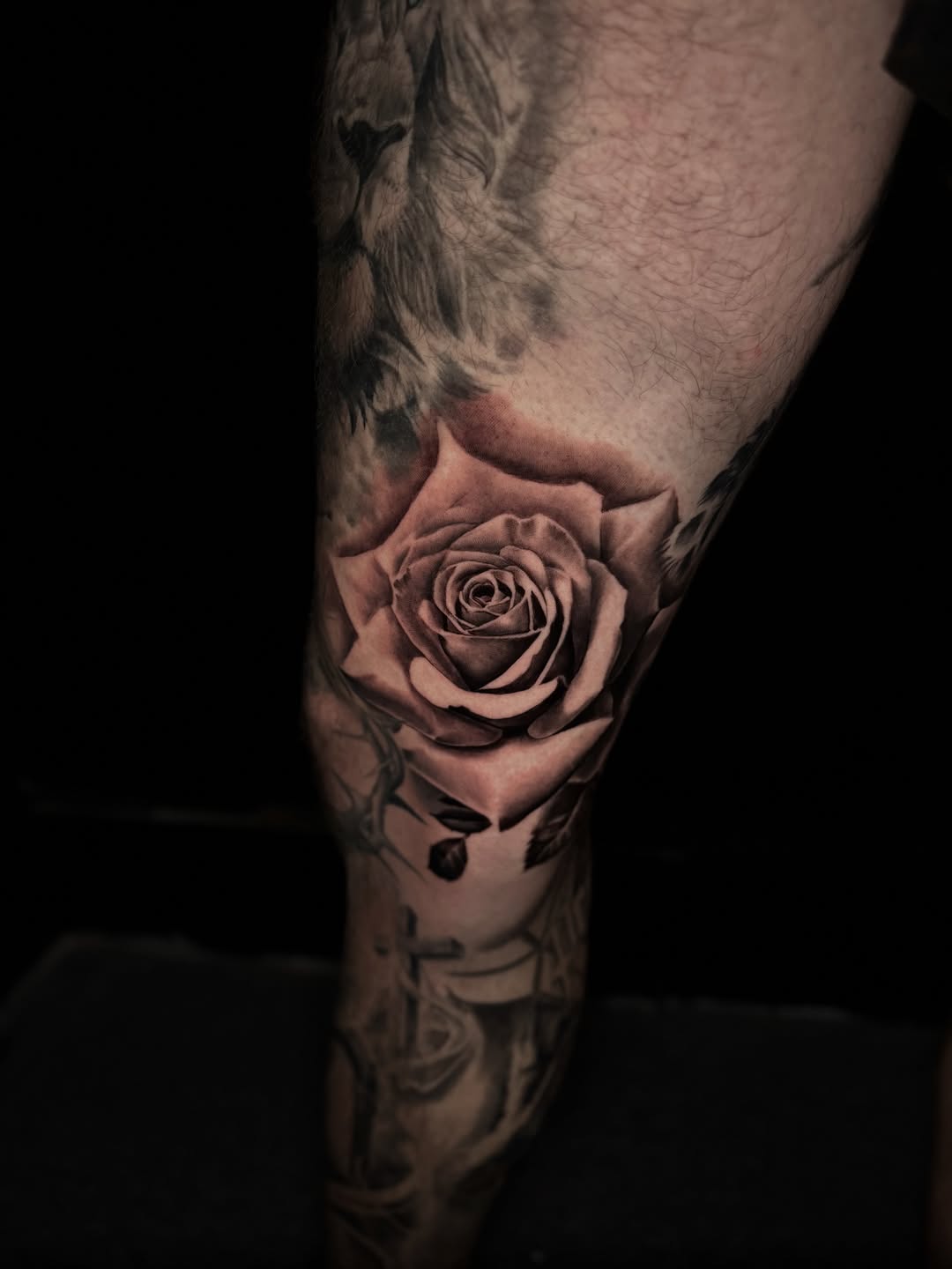 Tattoo by @timmy_vandroff — realism, black_and_grey