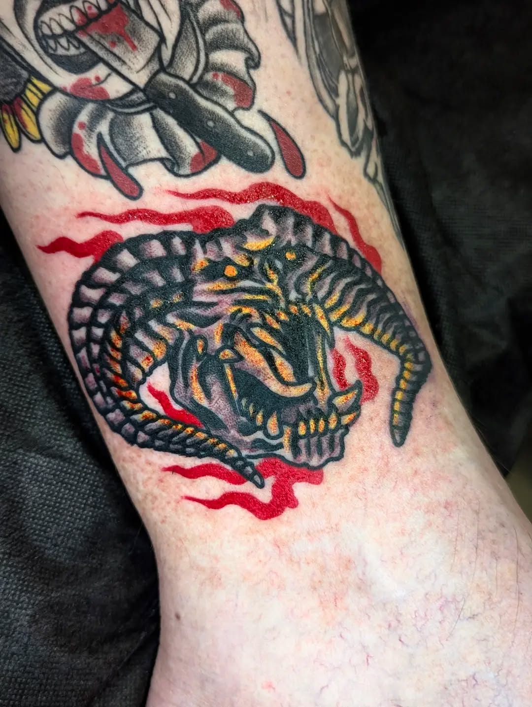Tattoo by @ericwardtattoos — american_traditional, neo_traditional