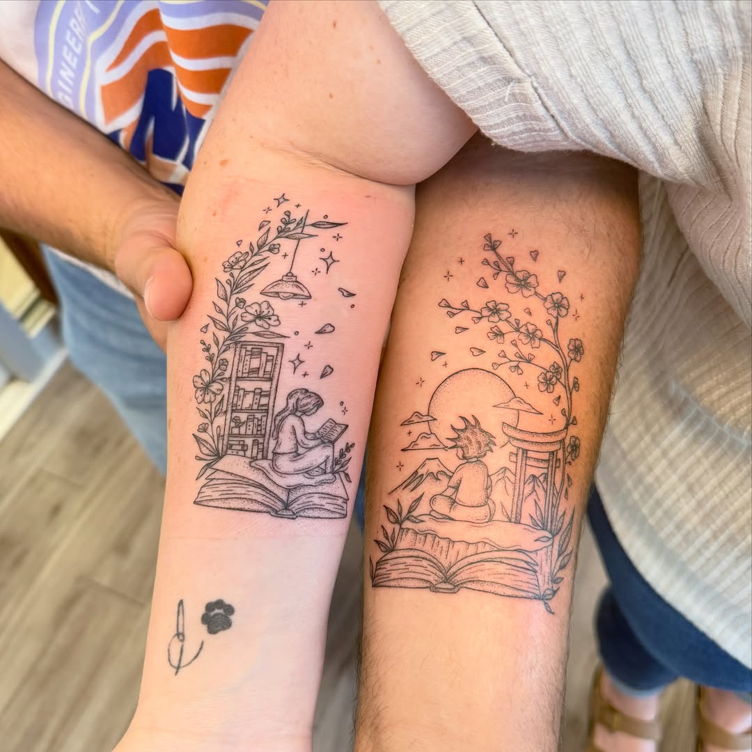 Tattoo by @lunarstudiosart — black_and_grey, illustrative