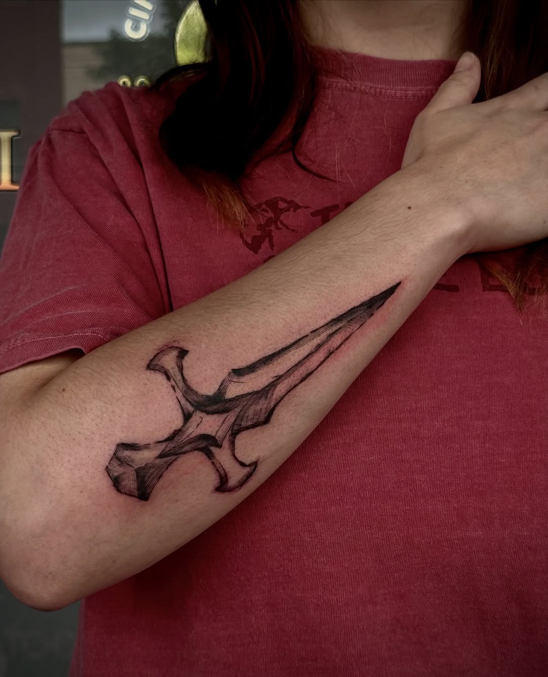 Tattoo by @jazzstabz — black_and_grey, illustrative