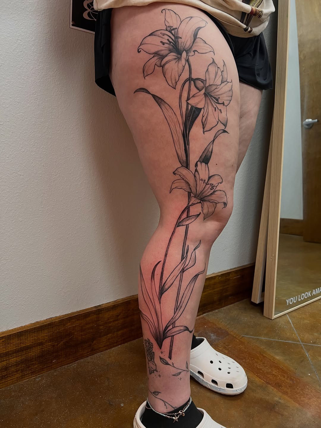 Tattoo by @popkerntattoos — fine_line, black_and_grey