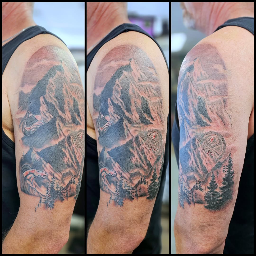 Tattoo by @kierastonetattoos — black_and_grey, realism