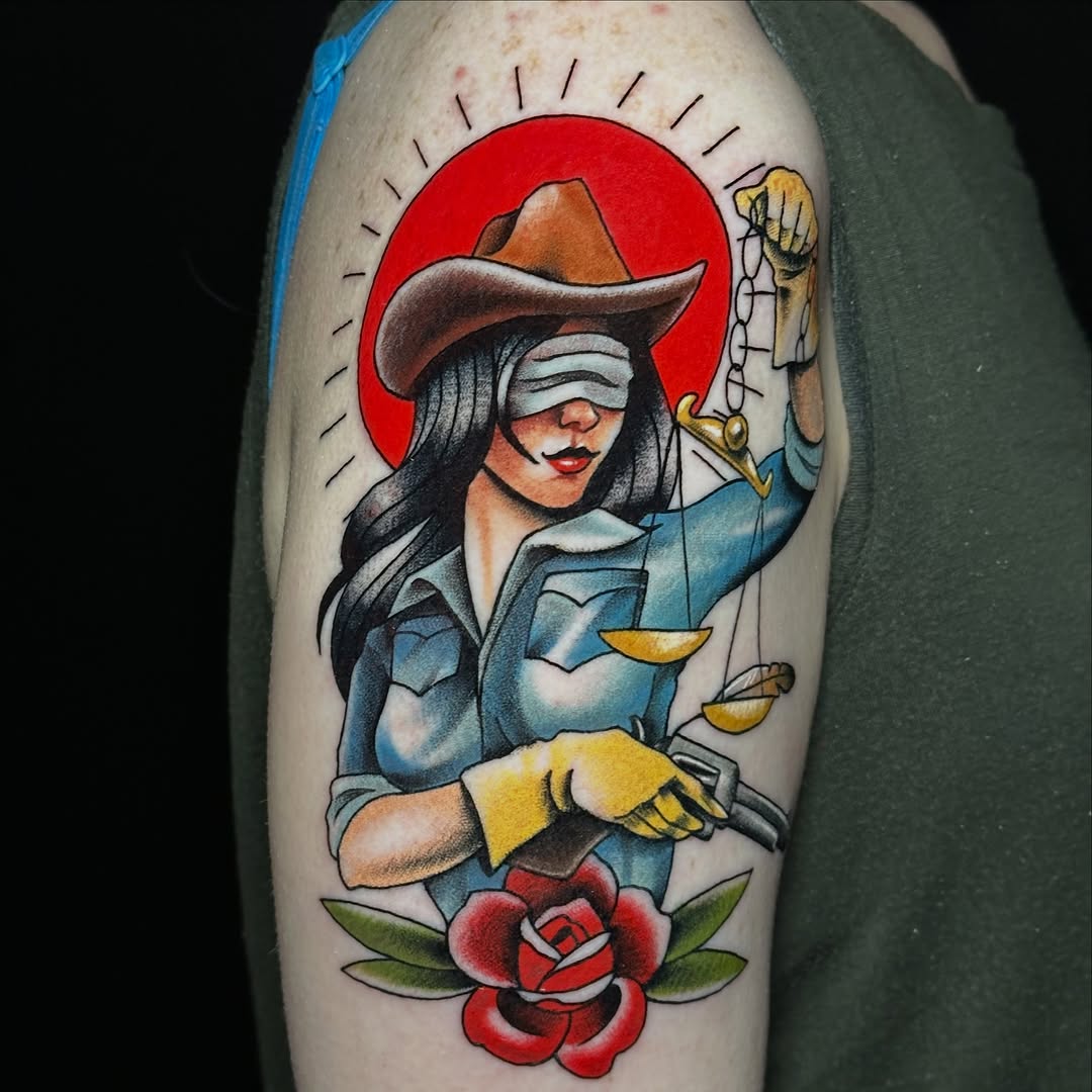 Tattoo by @missliz_art — american_traditional, neo_traditional