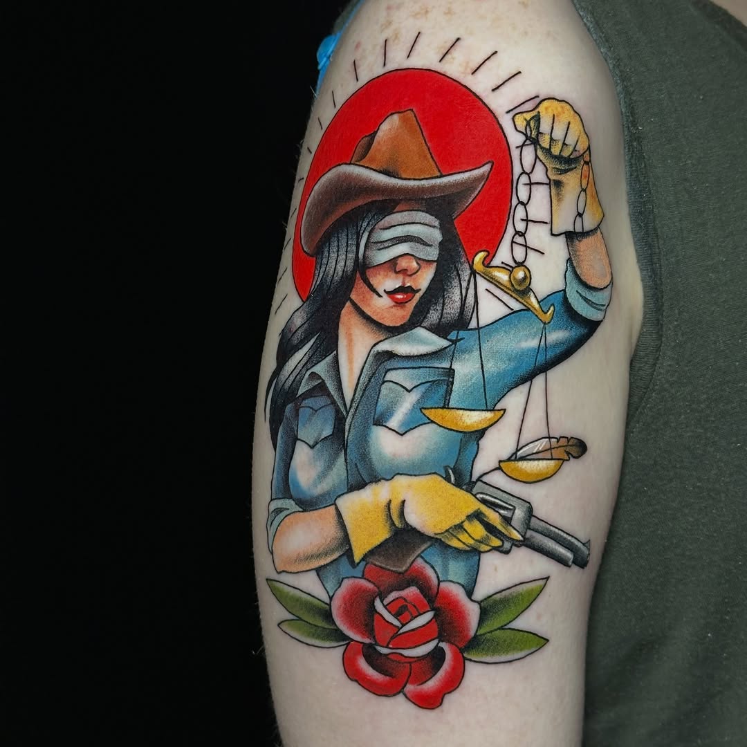 Tattoo by @missliz_art — american_traditional, neo_traditional