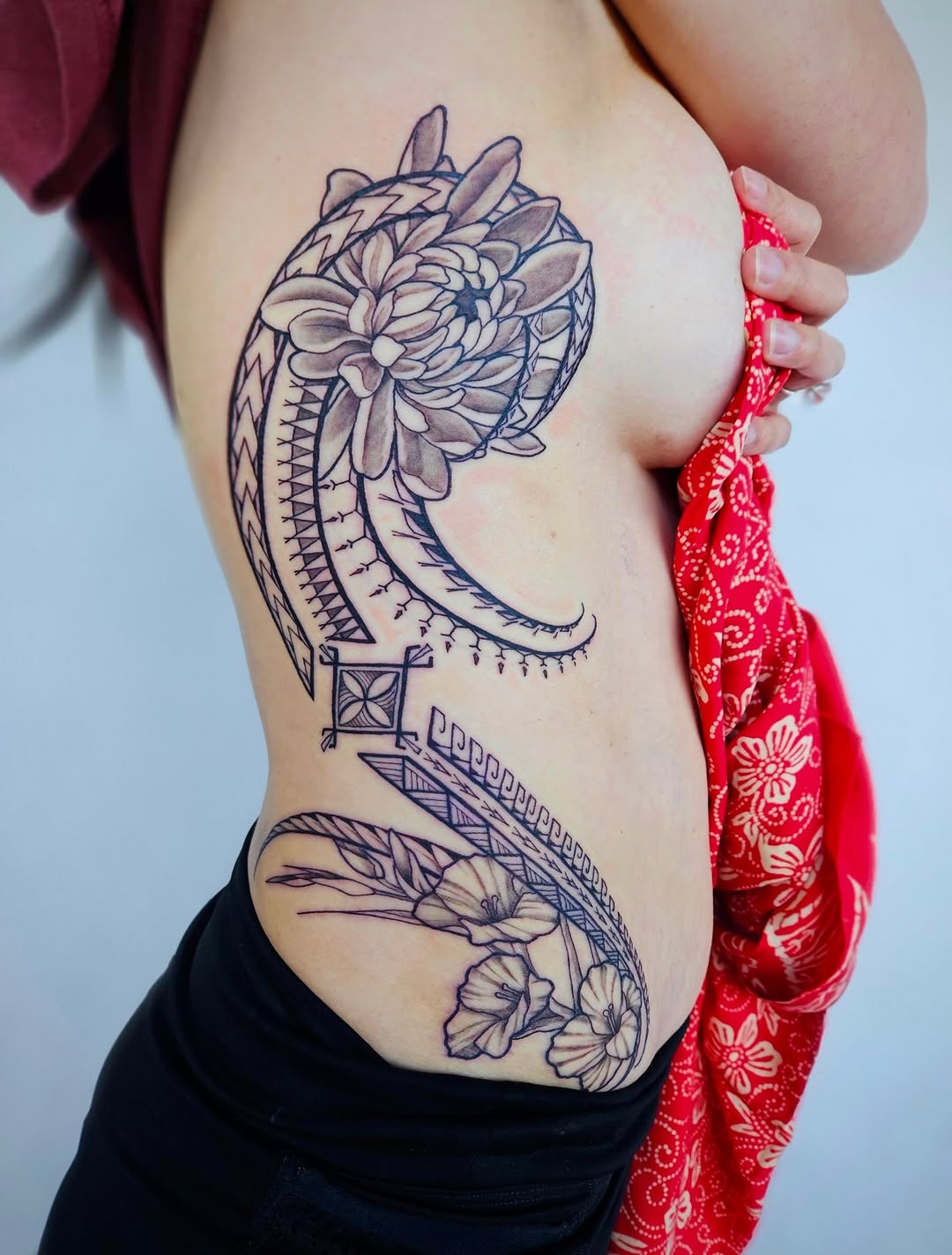 Tattoo by @hi_inkd — tribal, black_and_grey