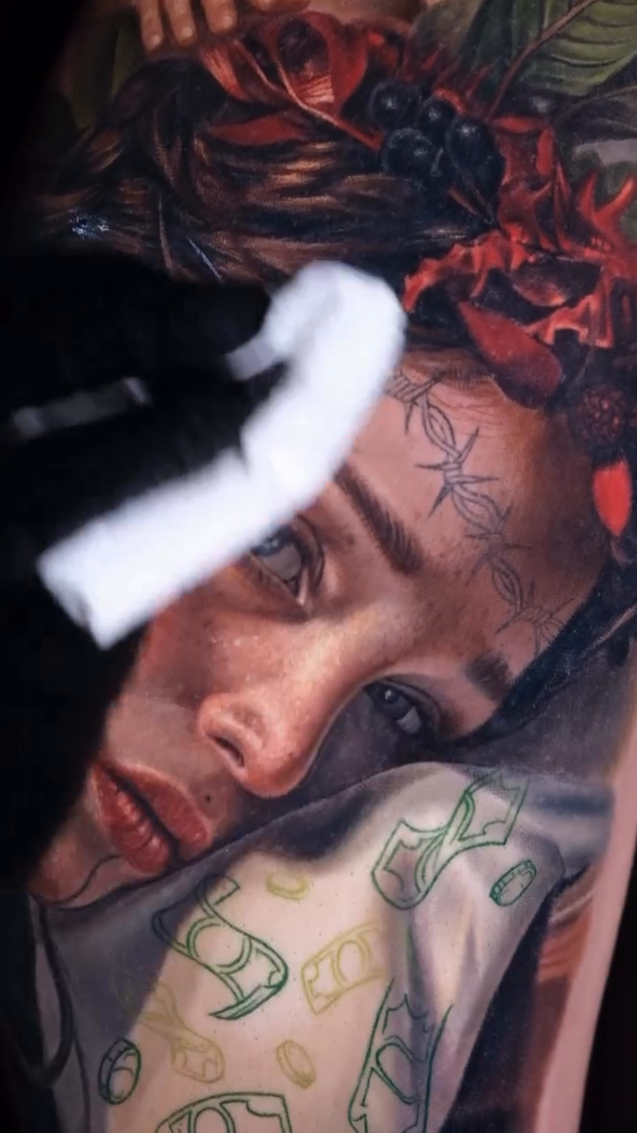 Tattoo by @nabokanastasya — realism, black_and_grey