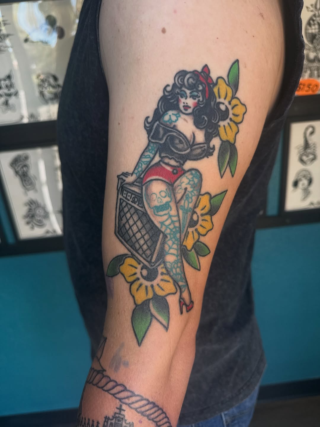 Tattoo by @nickweavertattoos — american_traditional, neo_traditional
