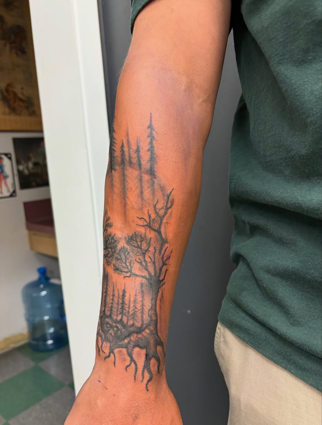 Tattoo by @noahbtattoos — black_and_grey, realism