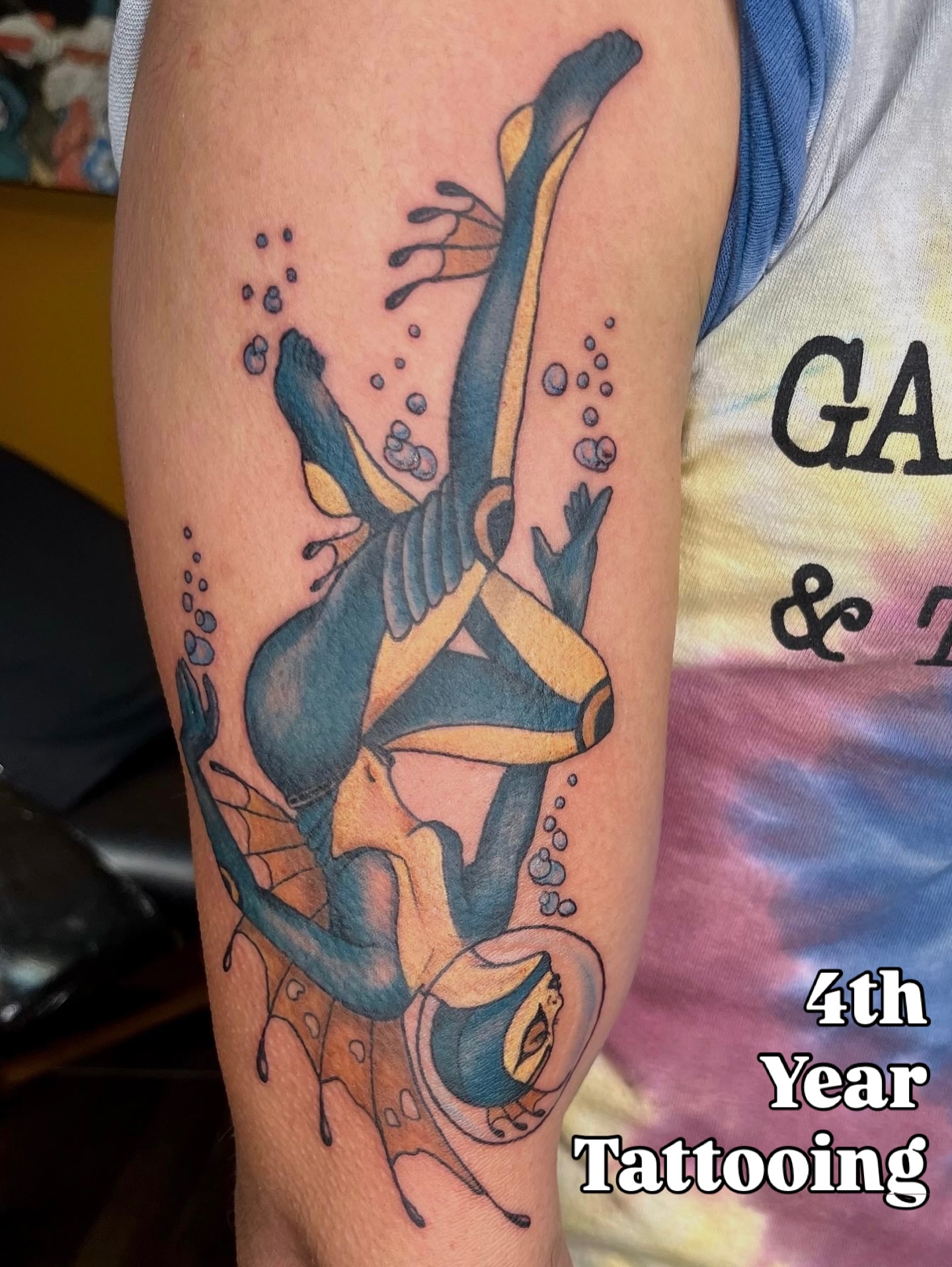 Tattoo by @lilylorraine_tattoos — dotwork, realism