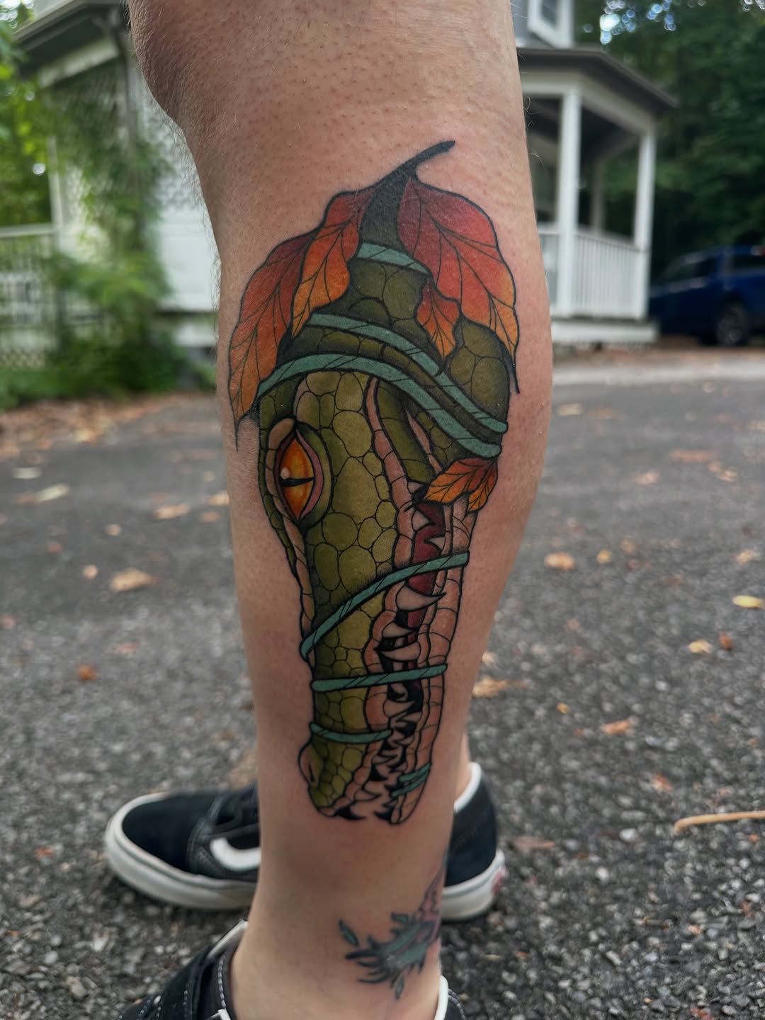 Tattoo by @vancummingstattoo — neo_traditional, realism