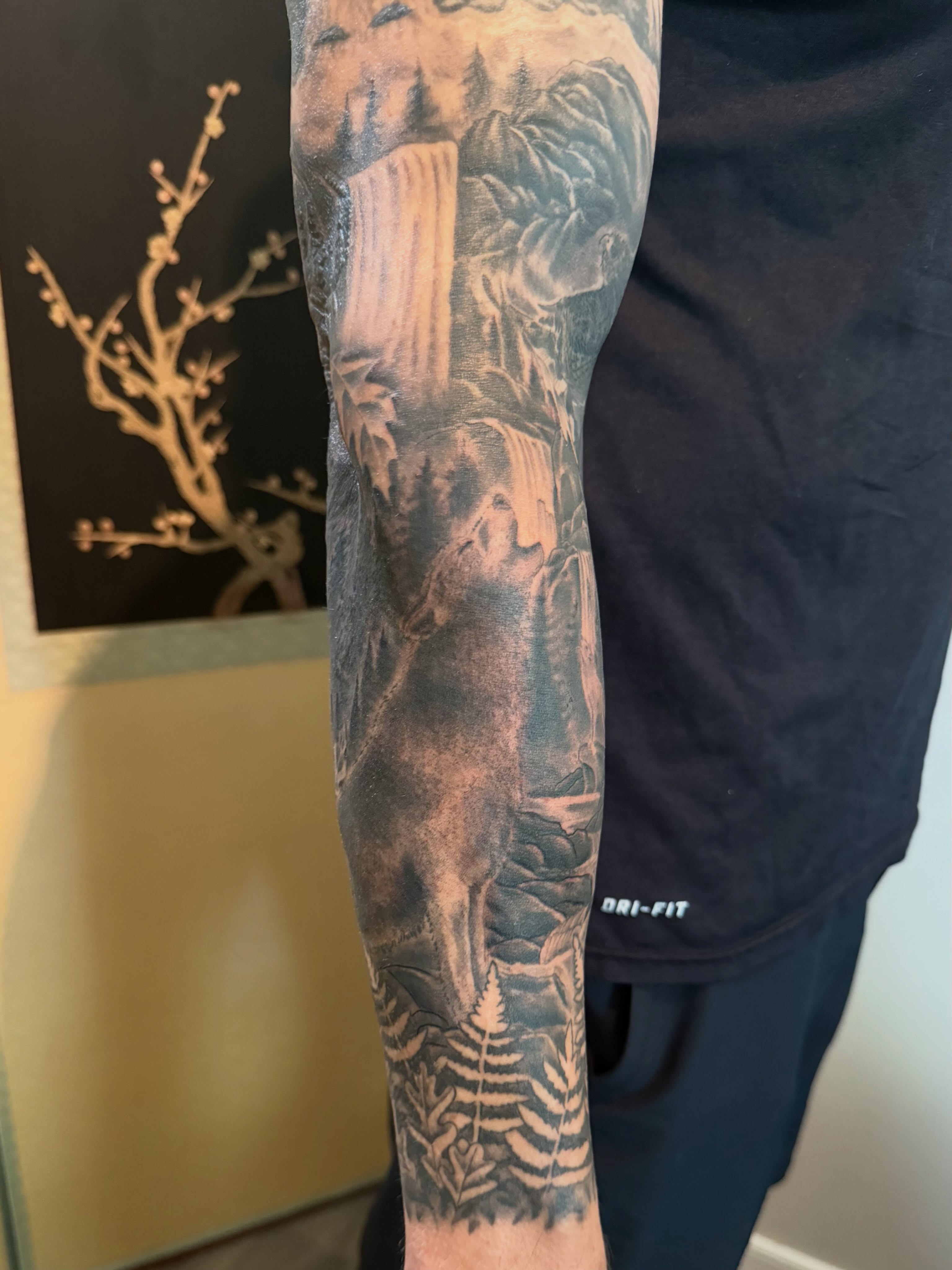 Tattoo by @tattoos_by_dustin — realism, black_and_grey