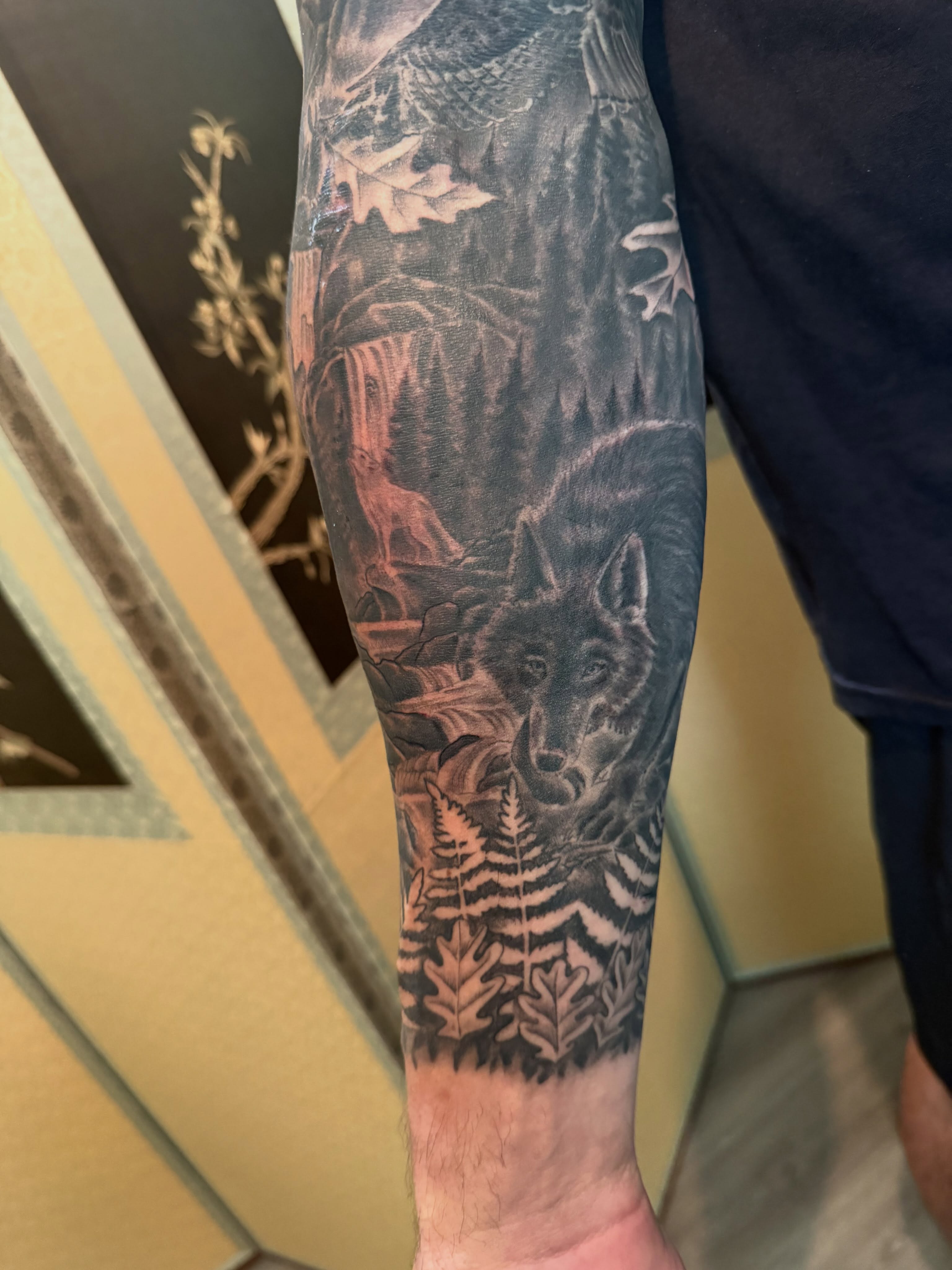 Tattoo by @tattoos_by_dustin — black_and_grey, realism