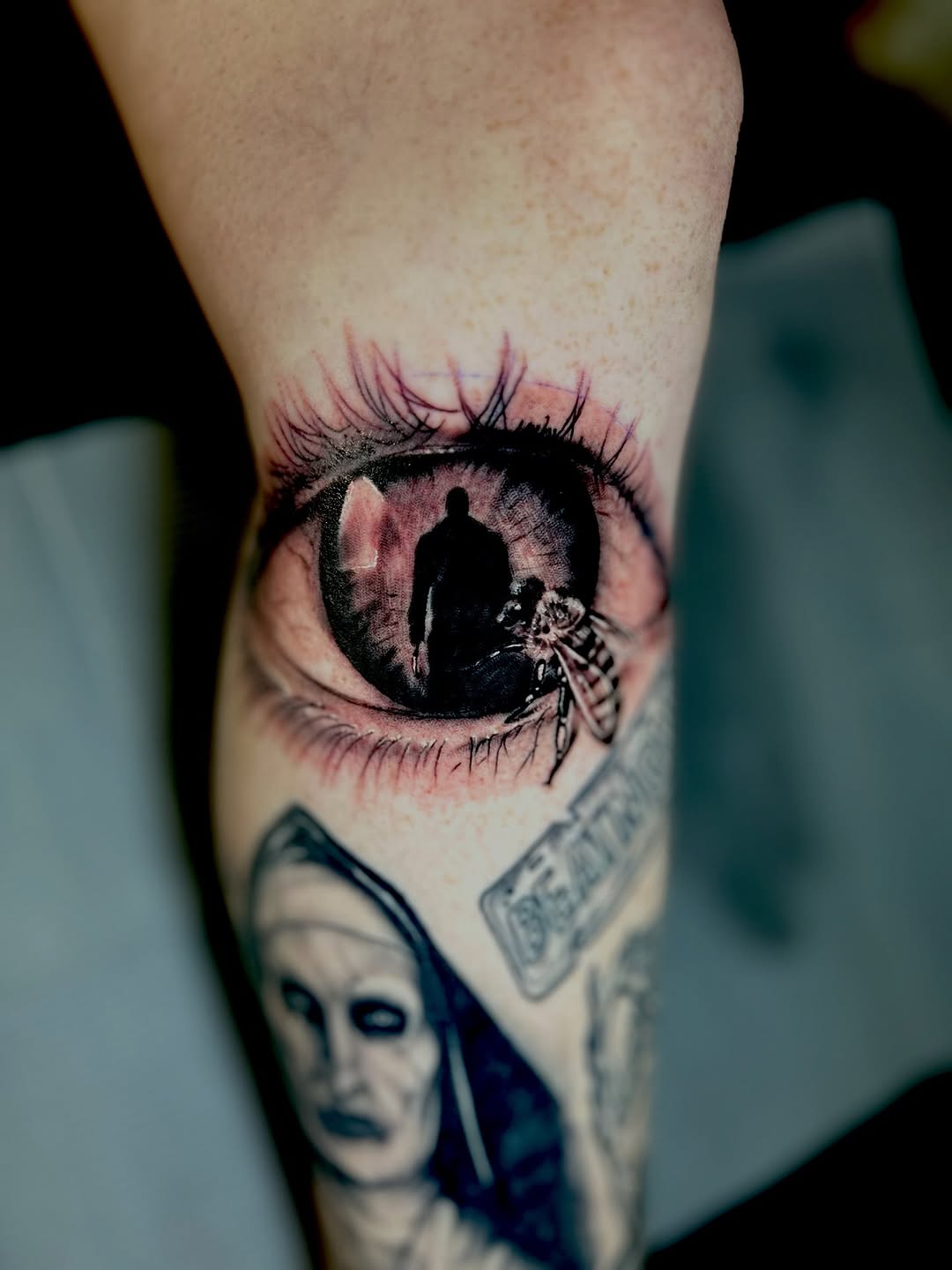 Tattoo by @gothictatts1994 — realism, dark_realism