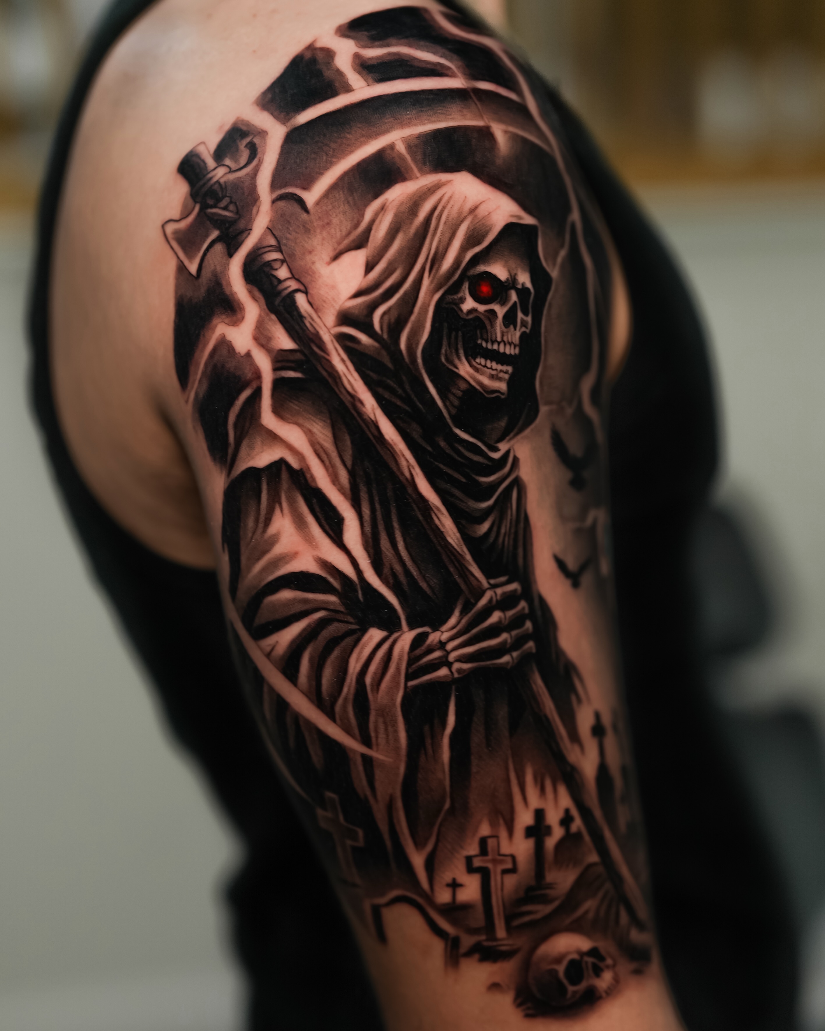 Tattoo by @inkbyjavi — dark_realism