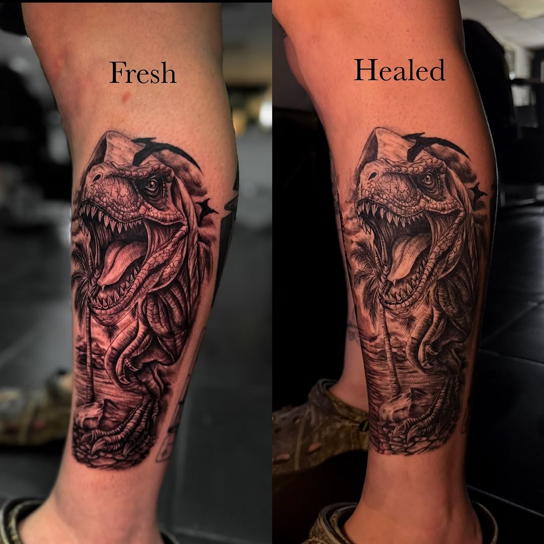 Tattoo by @rachelbtattoos — realism, black_and_grey