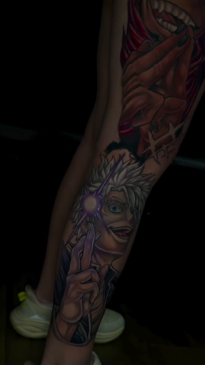 Tattoo by @tattoosbyandrewluce — anime, realism