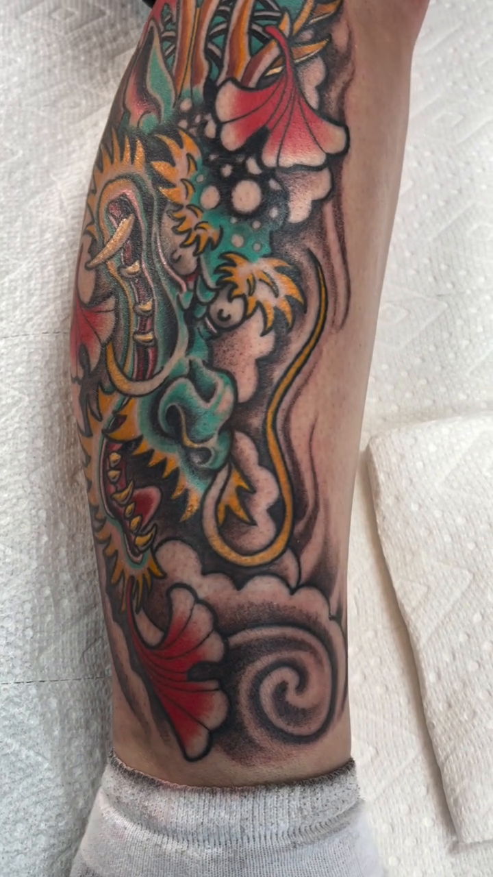 Tattoo by @brandonmc86 โ japanese_irezumi