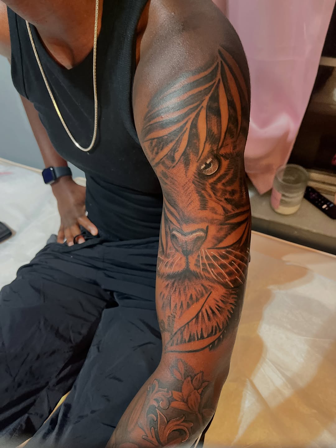 Tattoo by @xlynaeink — realism, black_and_grey