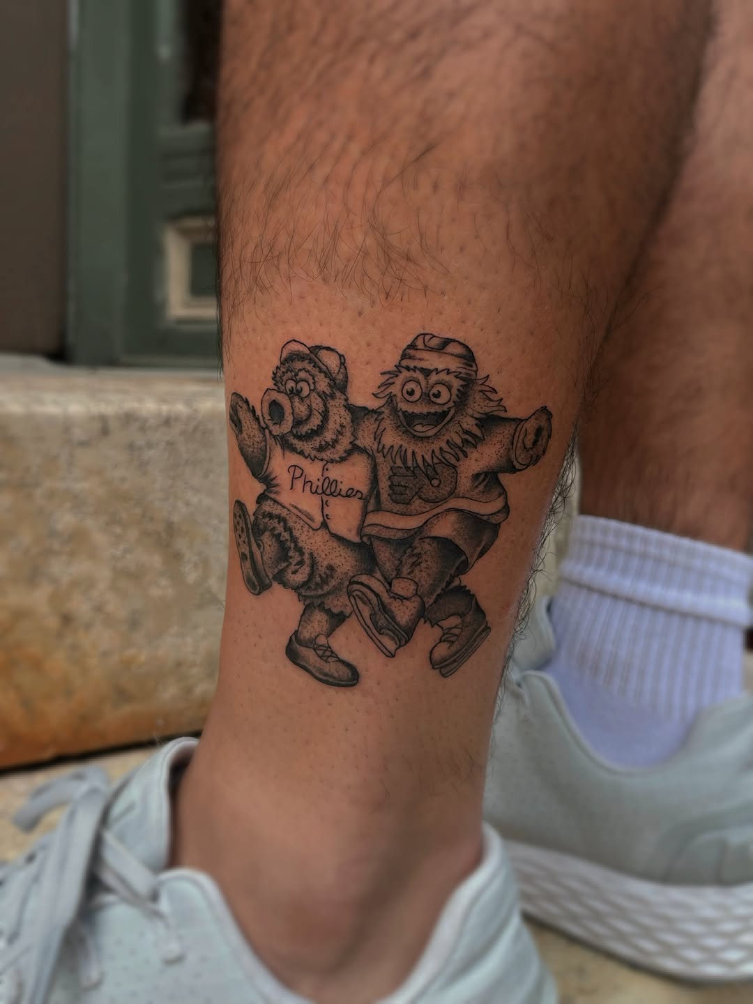 Tattoo by @goatnap — black_and_grey, realism