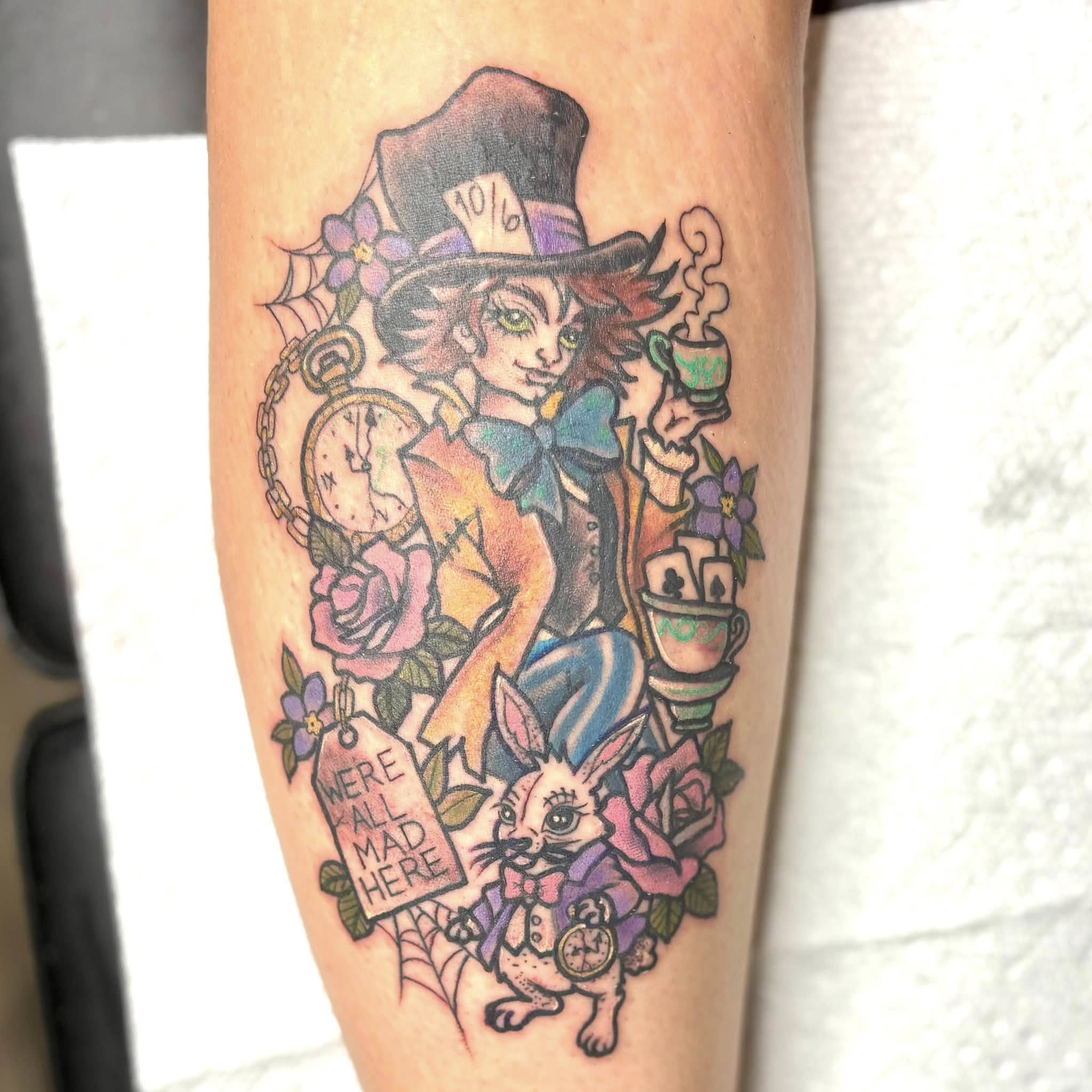 Tattoo by @danidemoart — new_school, illustrative