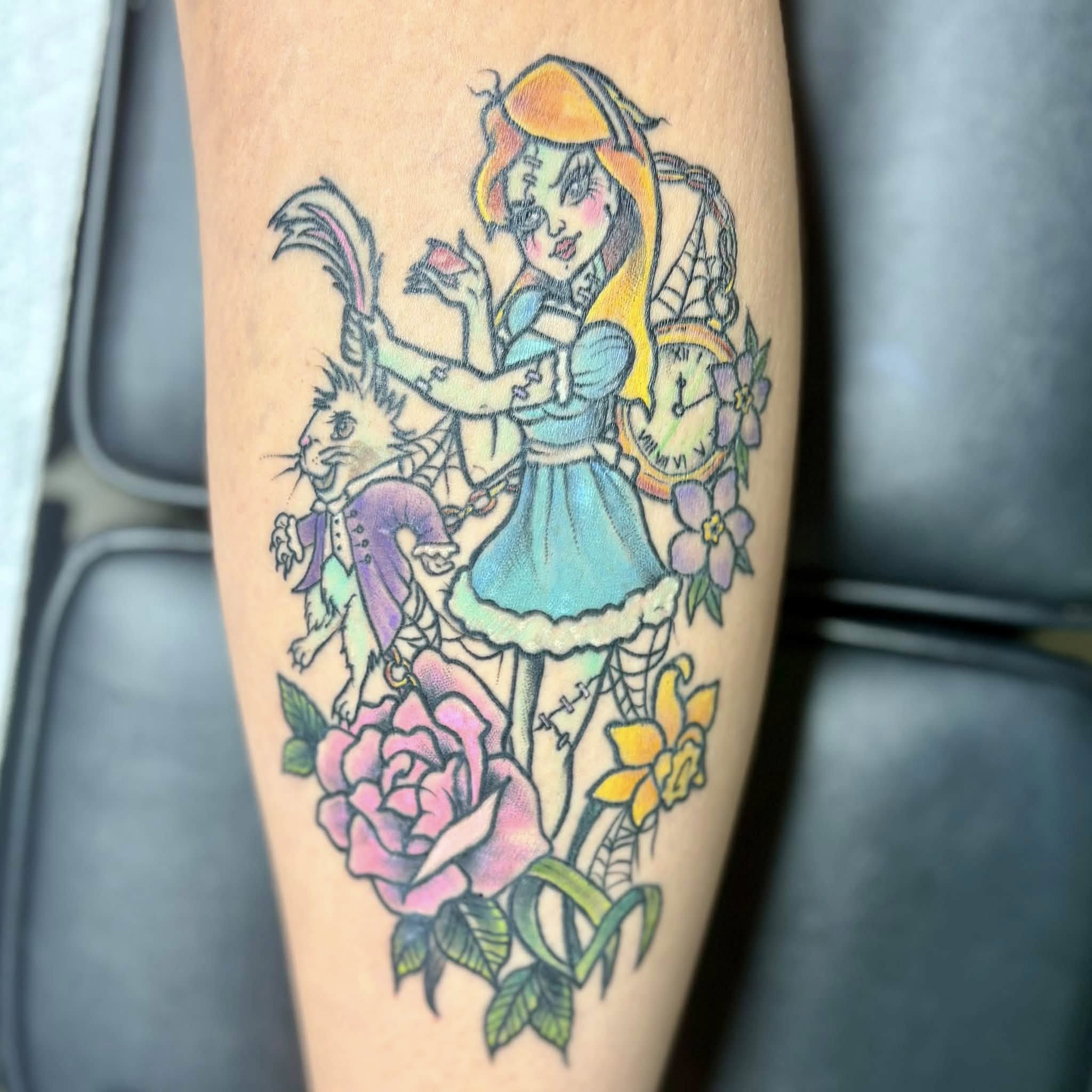 Tattoo by @danidemoart — new_school, illustrative
