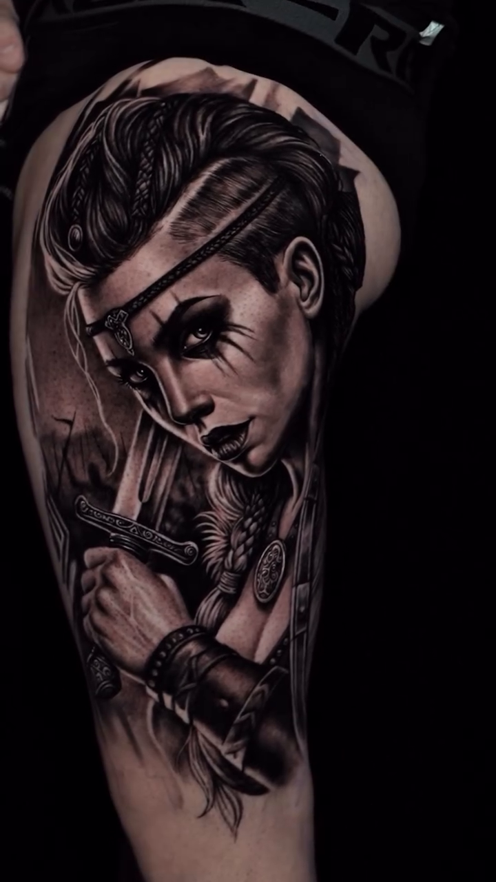 Tattoo work at Inkin' the Coast Tattoo Festival 2026