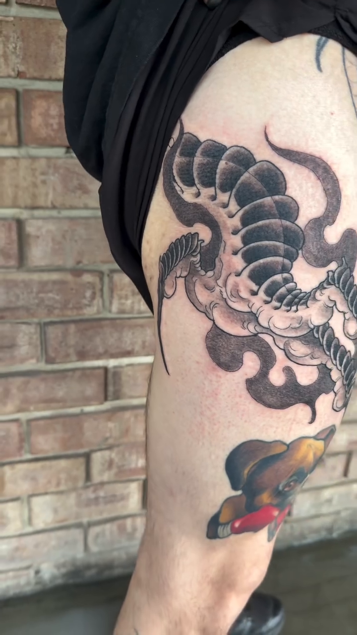 Tattoo by @nathanevans32 — japanese_irezumi, neo_traditional