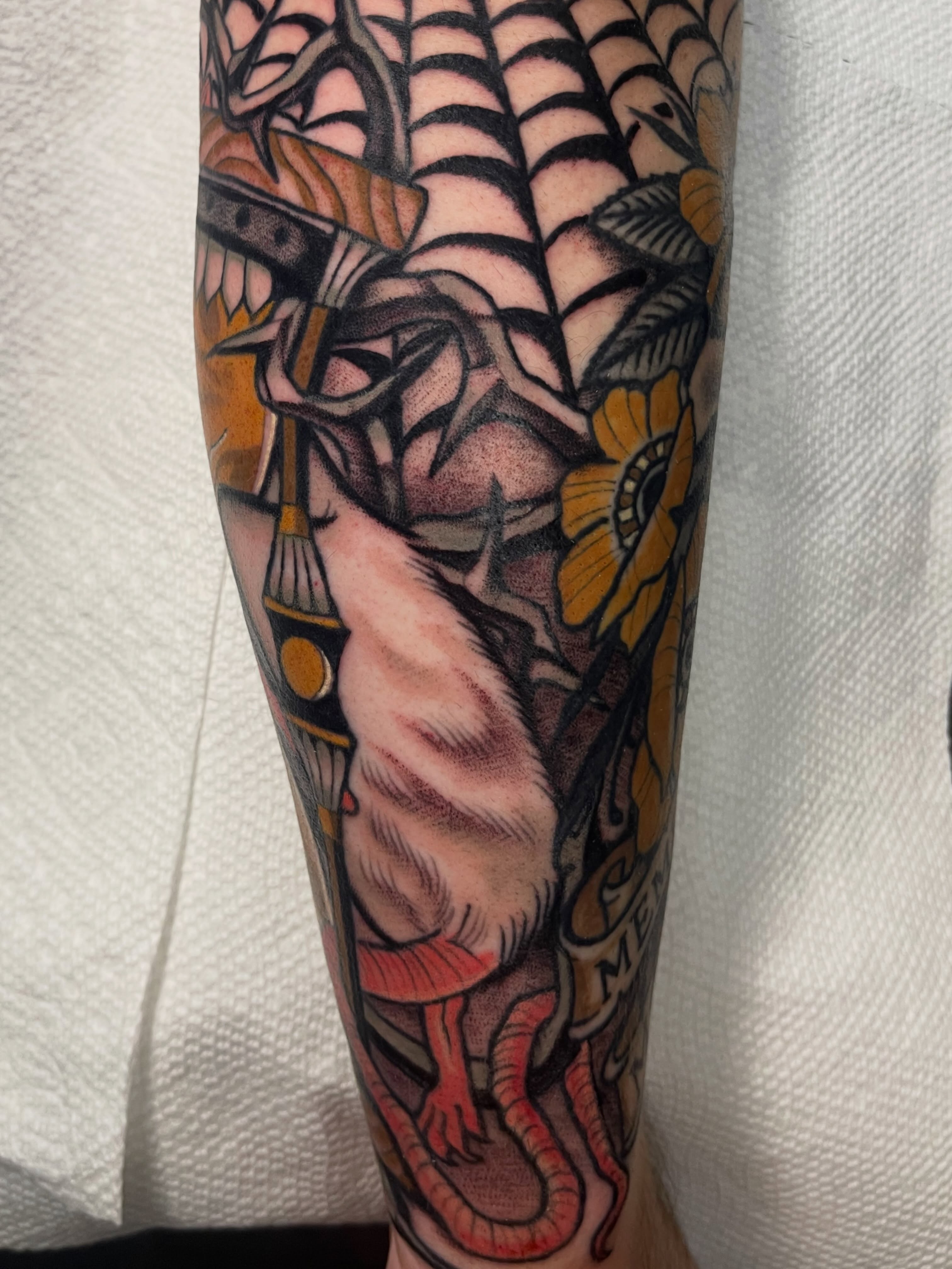 Tattoo by @kylemcmeanstattoos — american_traditional, geometric