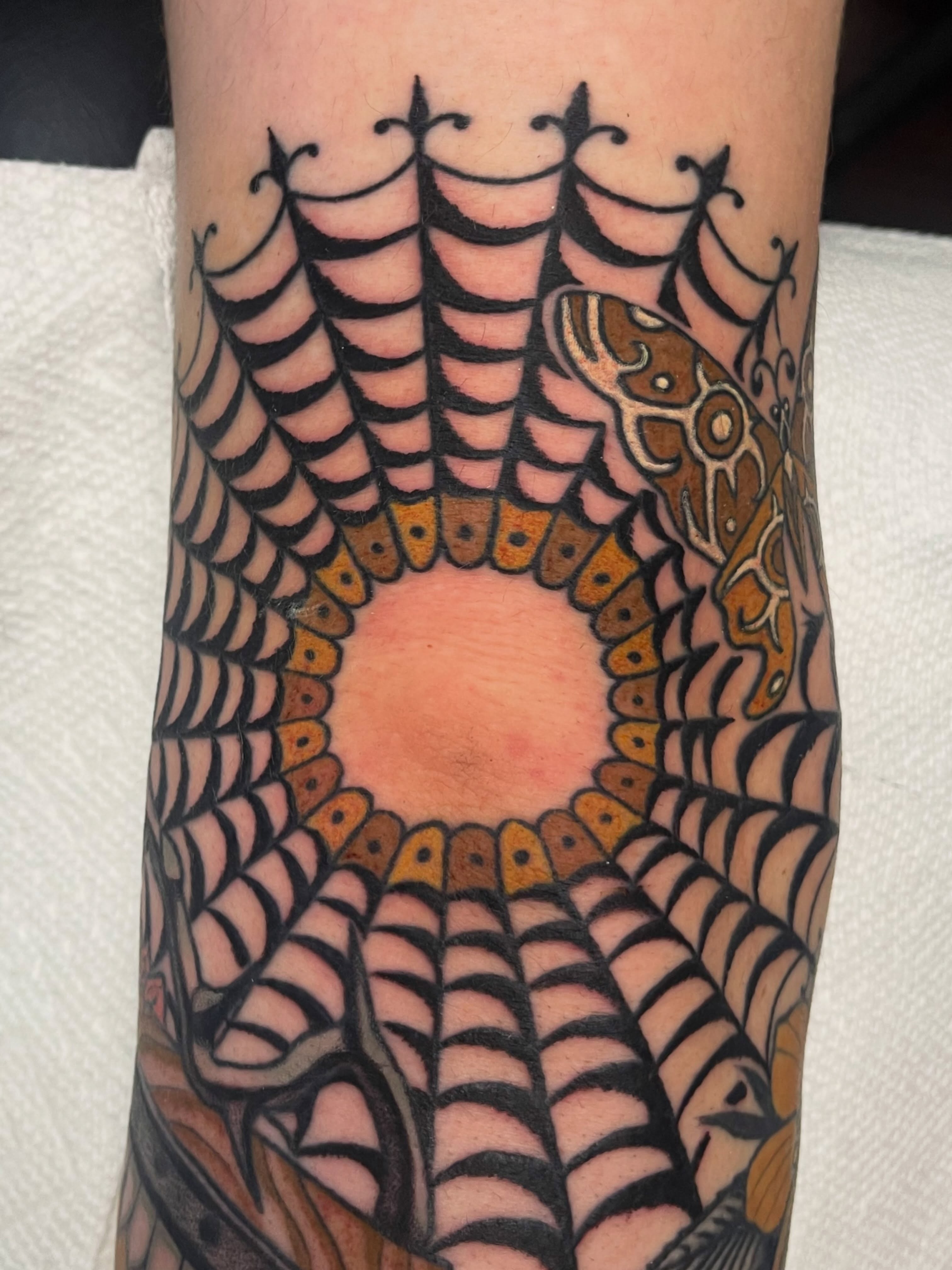 Tattoo by @kylemcmeanstattoos — american_traditional, geometric