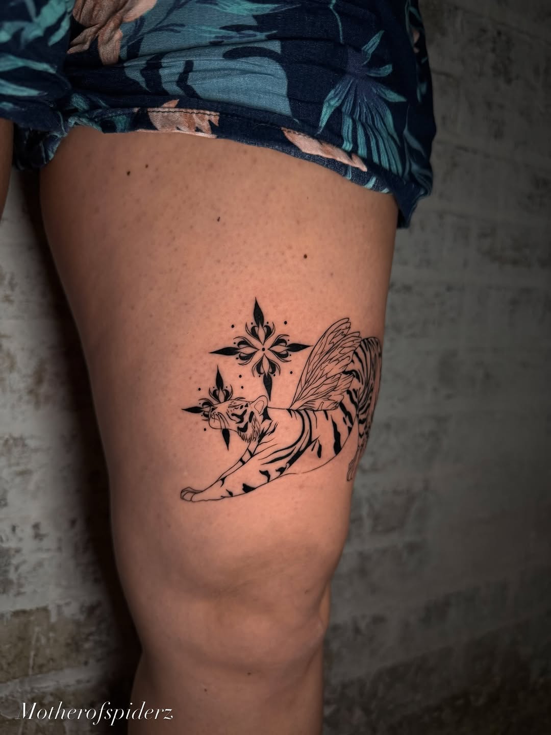 Tattoo by @motherofspiderz β fine_line, illustrative