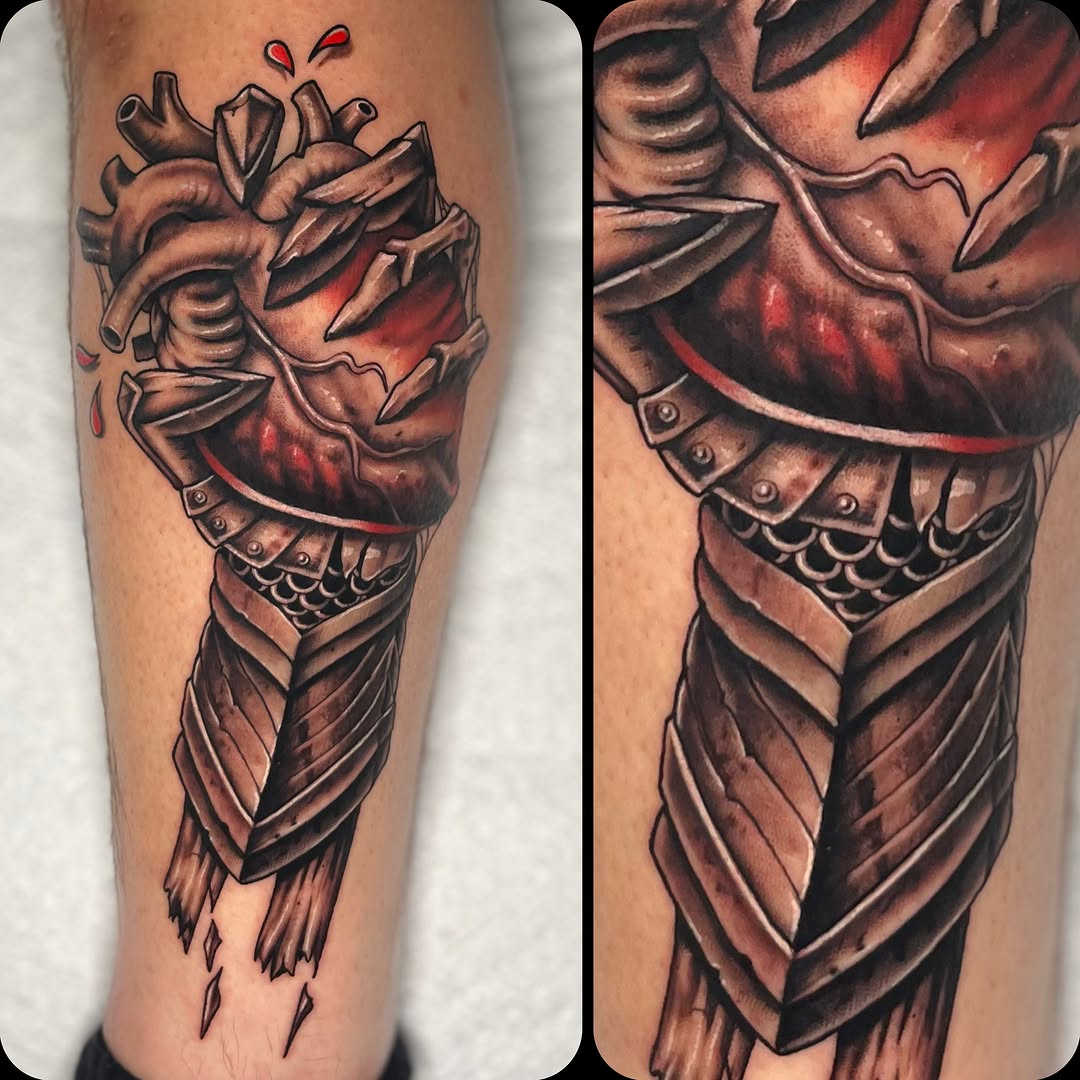 Tattoo by @samhyndmanart — realism, dark_realism