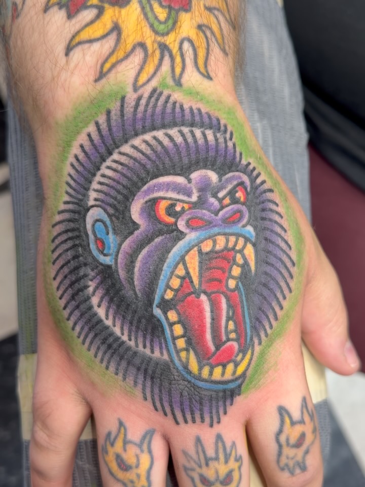 Tattoo by @dontattooer — american_traditional, new_school