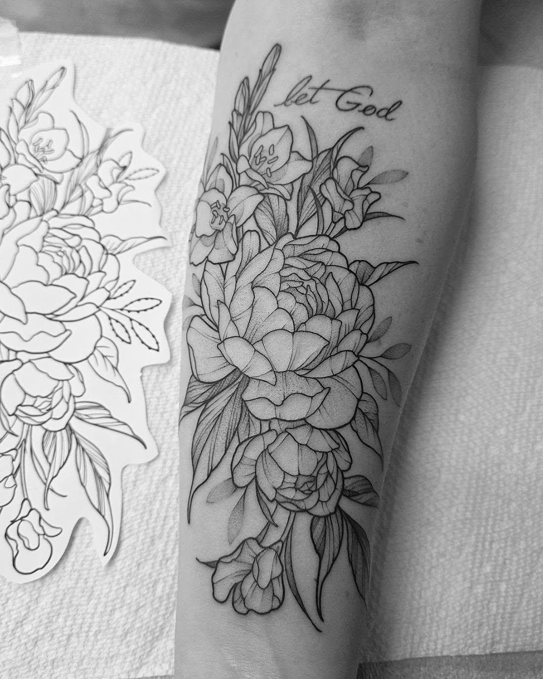 Tattoo by @letdanipokeyou — fine_line, lettering_script