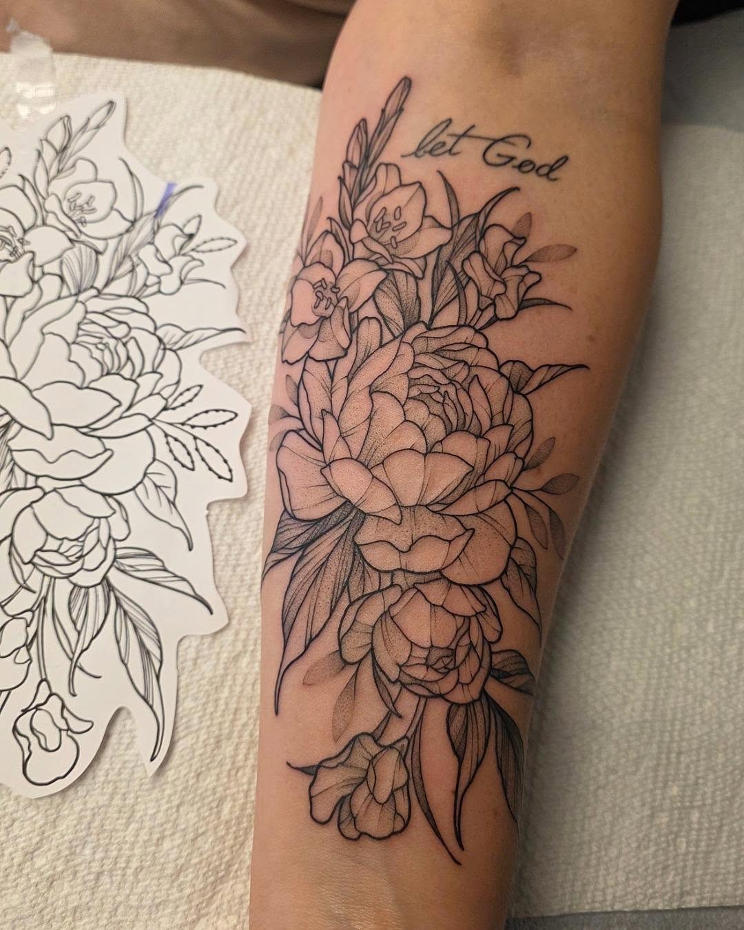 Tattoo by @letdanipokeyou — fine_line, lettering_script