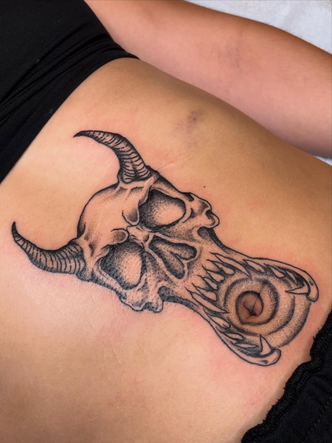 Tattoo by @toughcookietattoo — black_and_grey, realism