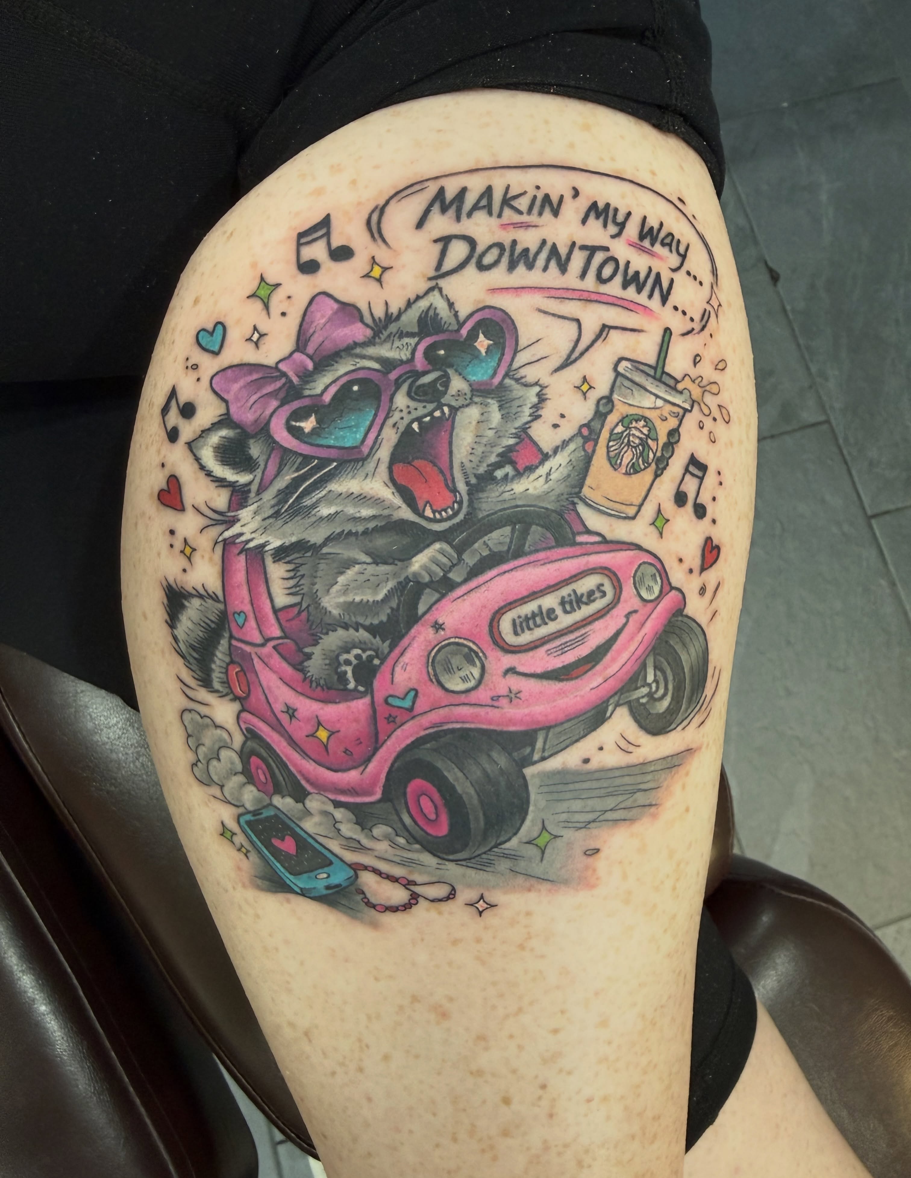 Tattoo by @kaketatts — new_school, illustrative