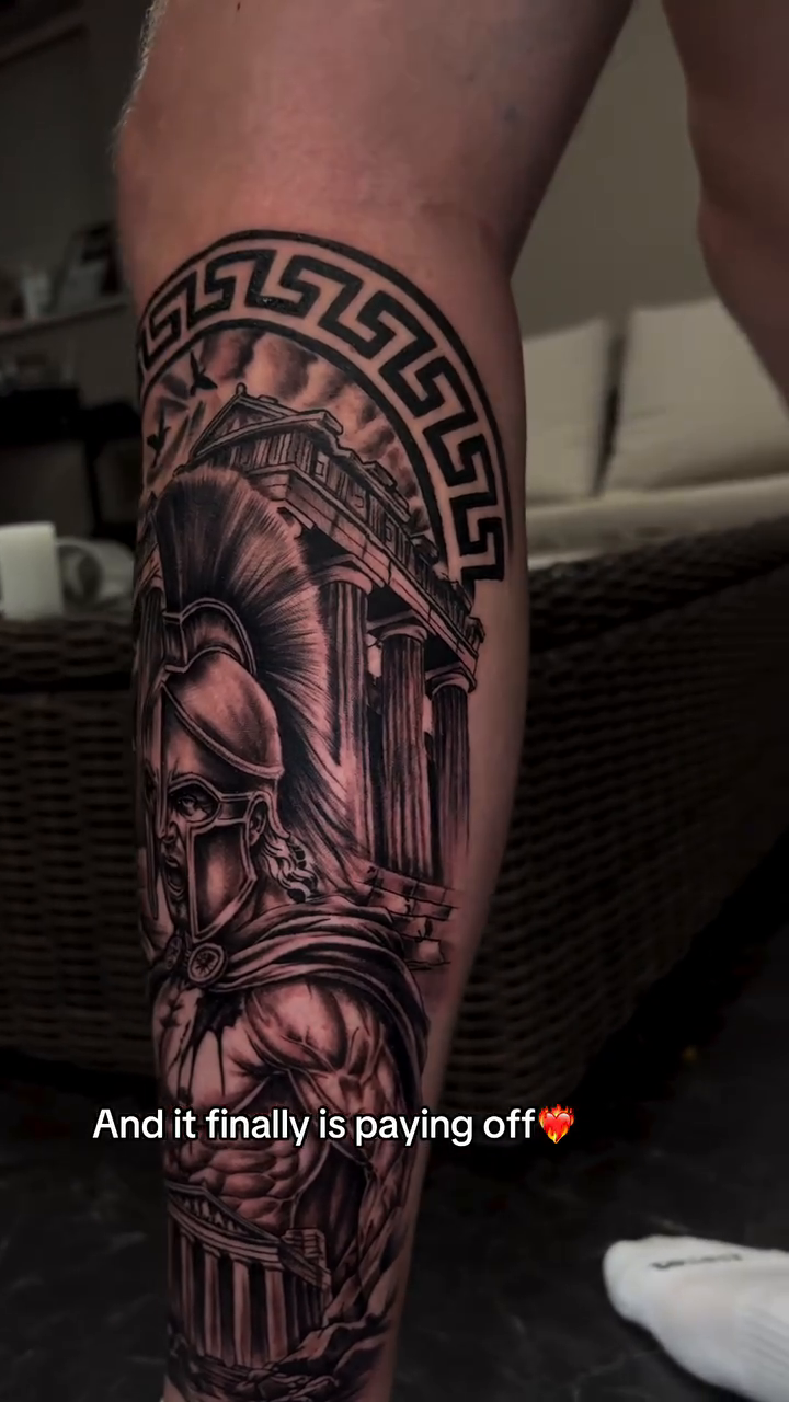 Tattoo by @sheinkd_itt โ realism, black_and_grey