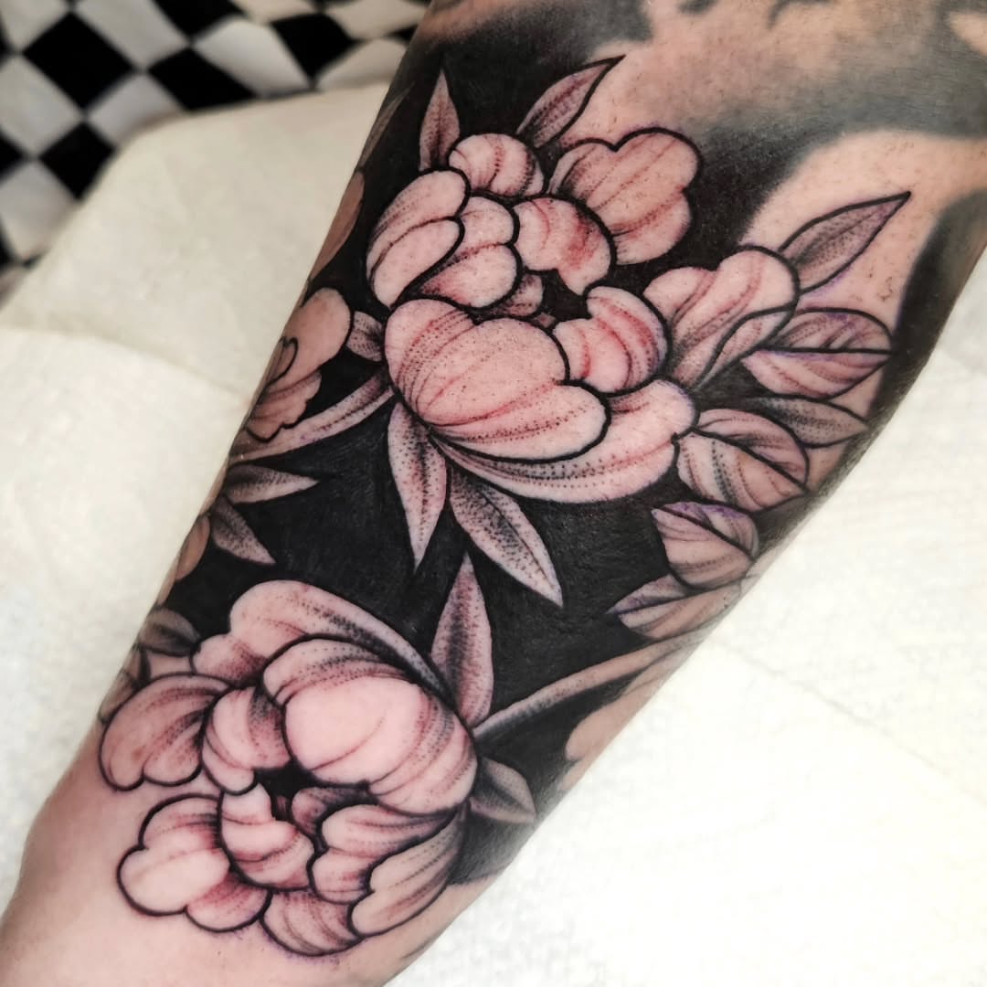 Tattoo by @wazamaniac — black_and_grey