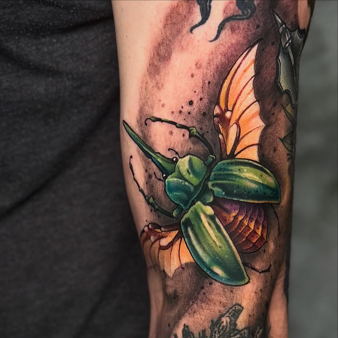 Tattoo by @jameshallcreative — realism, black_and_grey
