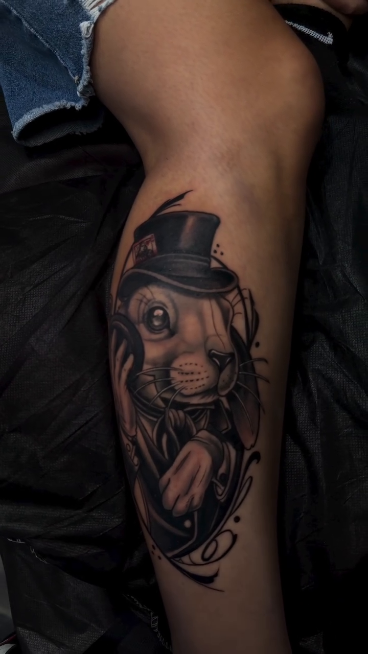 Tattoo by @johntattoo29 — realism, black_and_grey