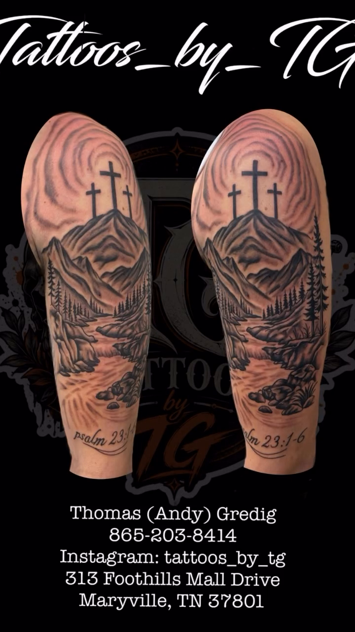 Tattoo by @tattoos_by_tg — realism, black_and_grey