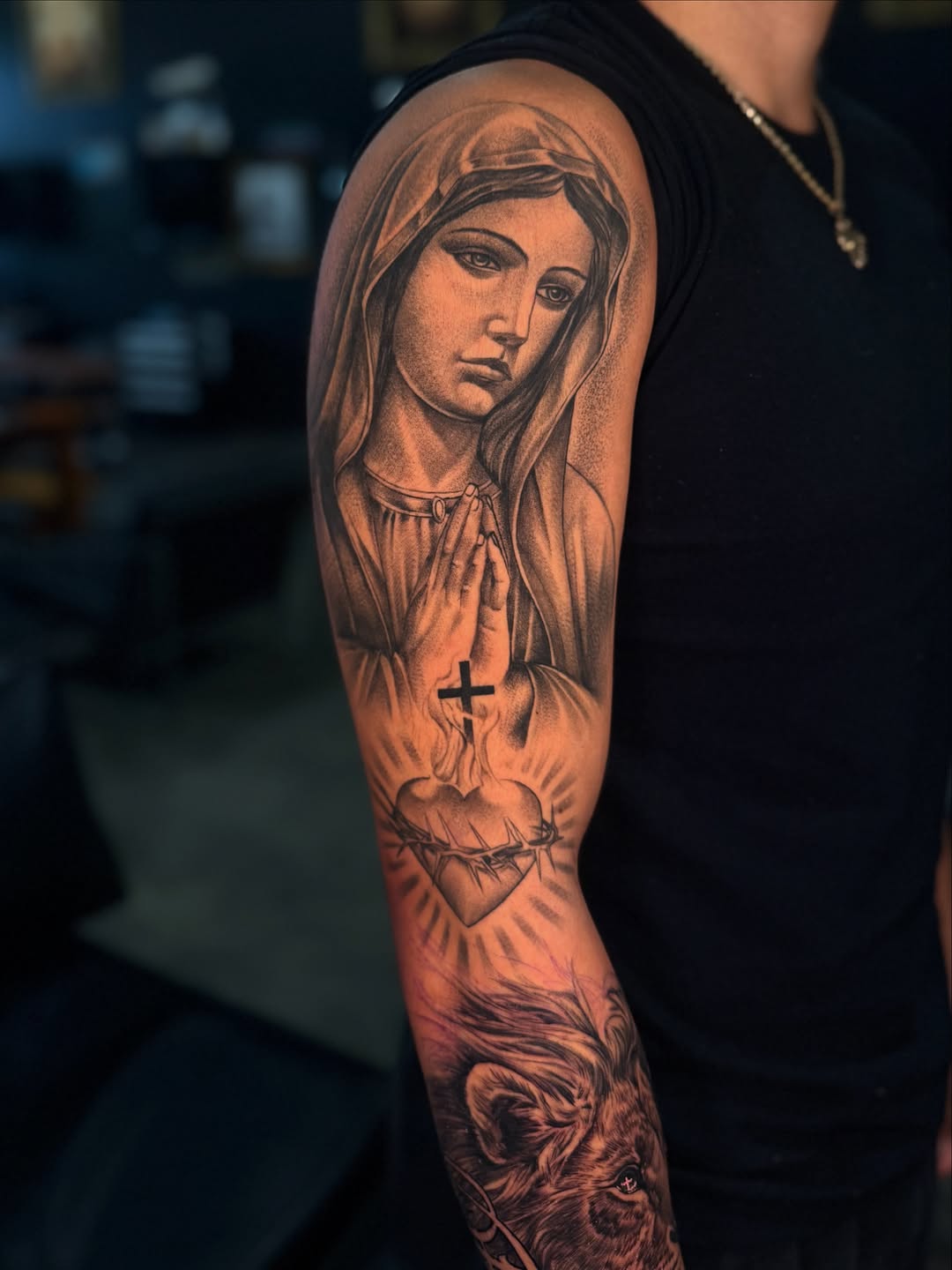 Tattoo by @lujanink — realism, black_and_grey