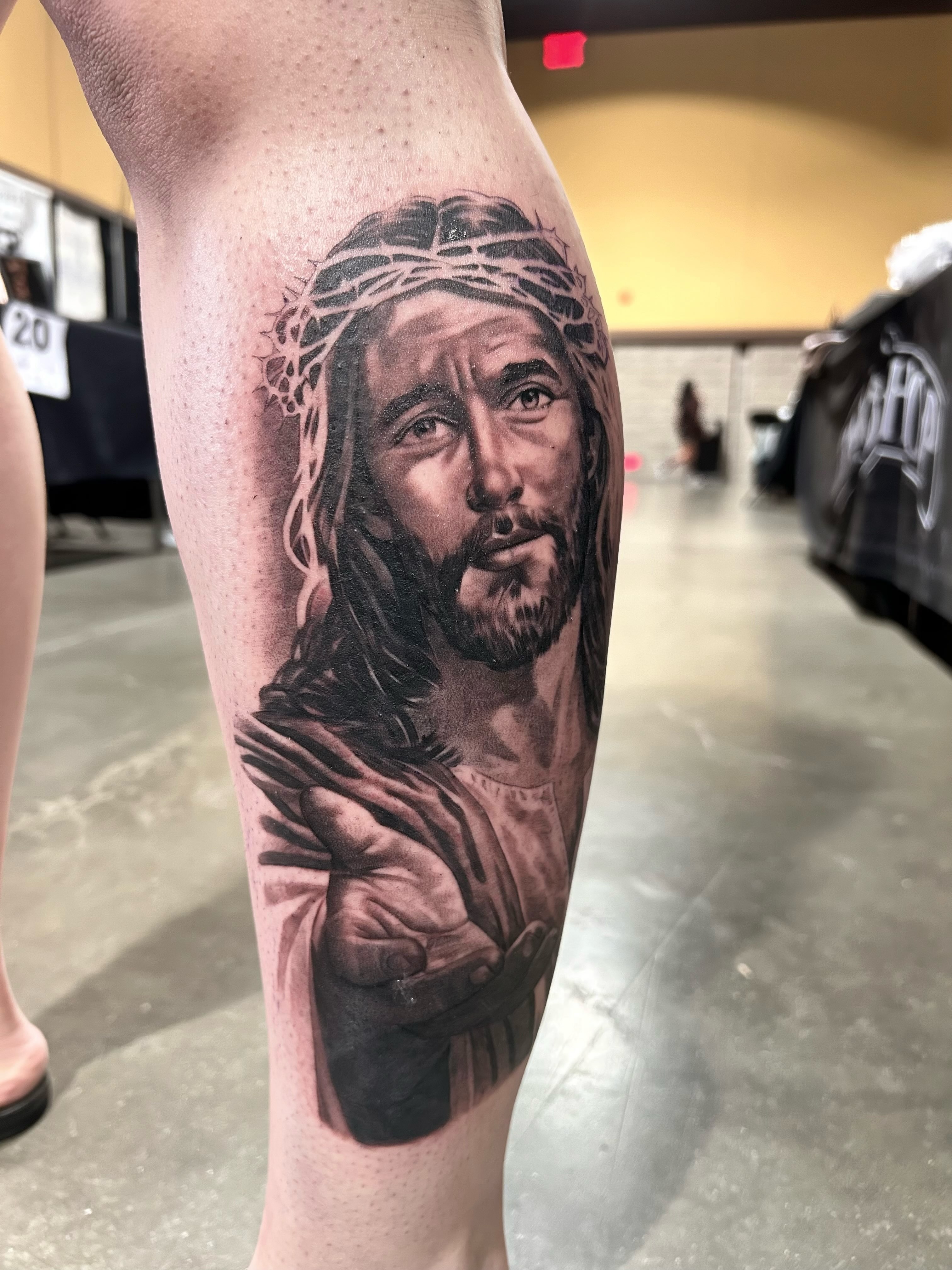 Tattoo by @anthonydavis83 โ realism, black_and_grey