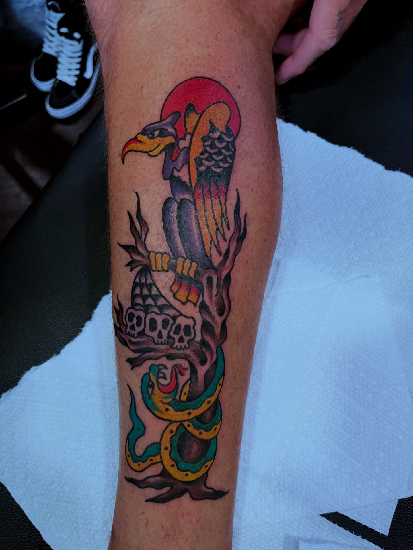 Tattoo by @diamonddavetats — american_traditional